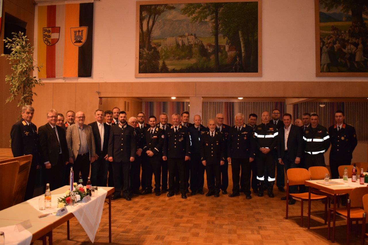 Jahreshauptversammlung der Feuerwehr Arnoldstein