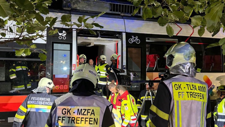 Schweres Zugsunglück auf der Strecke Villach – Feldkirchen