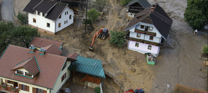 Schwere Unwetter in Afritz